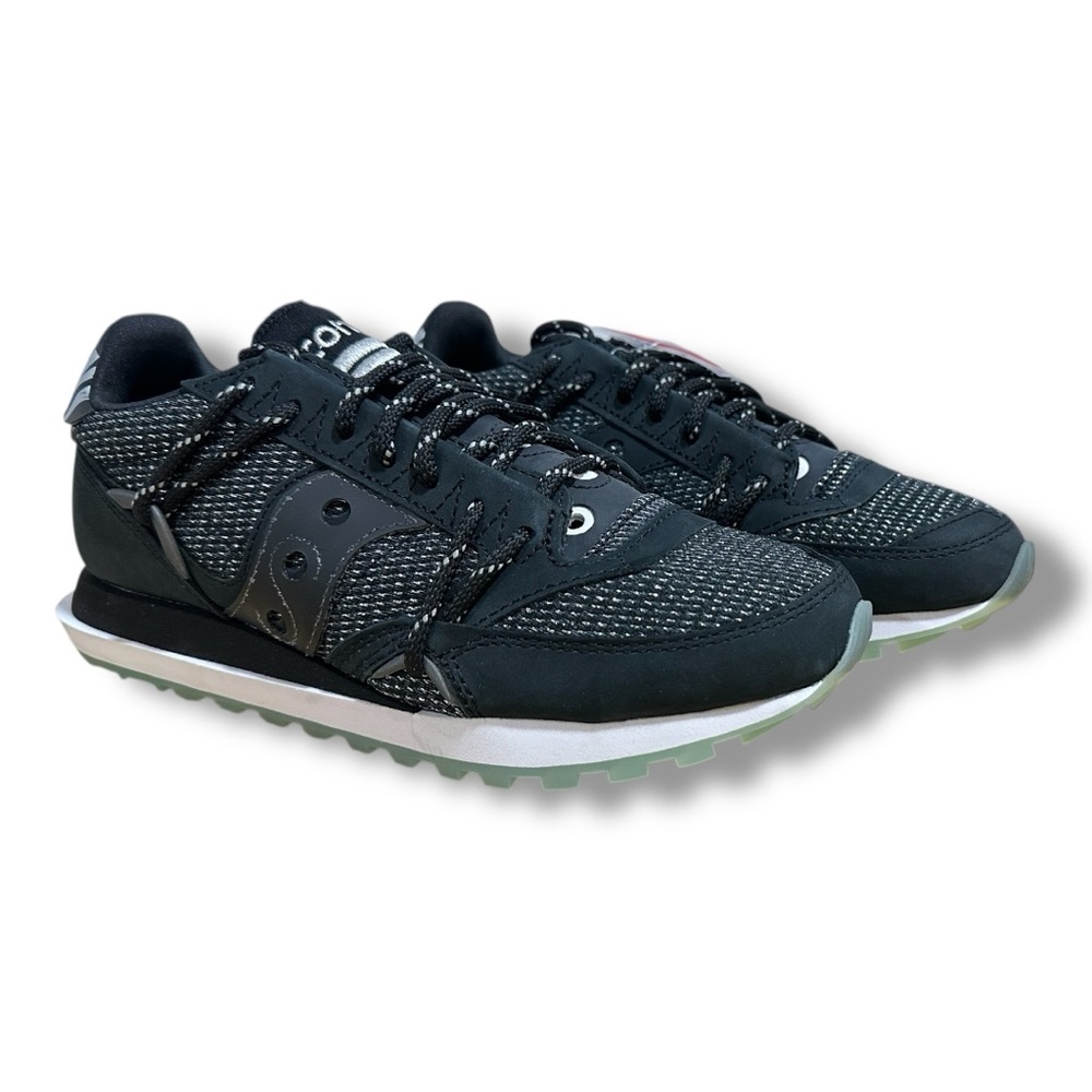 Saucony Black Mesh Athletic Sneakers